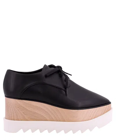 Stella Mccartney Elyse Derby Shoes In Black