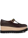 Stella Mccartney Flats In Brown