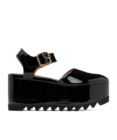 Stella Mccartney Elyse Platform Sandals In Black