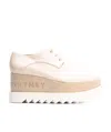 Stella Mccartney Elyse Platform Brogues In White