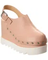 Stella Mccartney Elyse Platform Slingback Mule In Pink