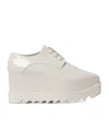 Stella Mccartney 80mm Elyse Shiny Oxfords In White
