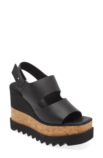 STELLA MCCARTNEY ELYSE PLATFORM WEDGE SANDAL