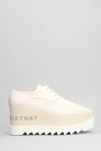 Stella Mccartney Beige Elyse Oxfords In Pink