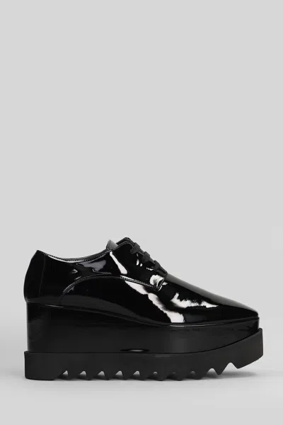 Stella Mccartney Elyse Sneakers In Black Polyuretan