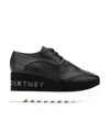 Stella Mccartney Lace-up Elyse In Black