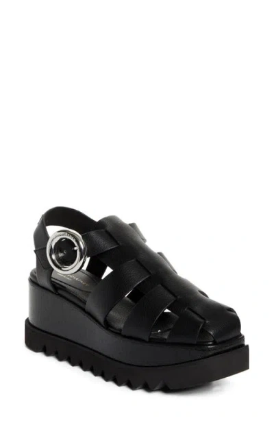 STELLA MCCARTNEY STELLA MCCARTNEY ELYSE WEDGE FISHERMAN SANDAL