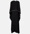 Stella Mccartney Verziertes Maxikleid In Black