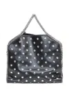 STELLA MCCARTNEY STELLA MCCARTNEY EMBELLISHED CHAINED TOTE BAG