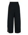 Stella Mccartney Embellished Cropped Pants In Black