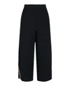 Stella Mccartney Embellished Cropped Pants In Black
