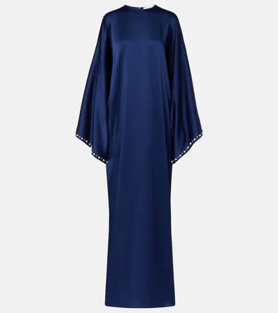 Stella Mccartney Embellished Gown In Blue