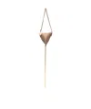 Stella Mccartney Embellished Mini Bag In Bronze