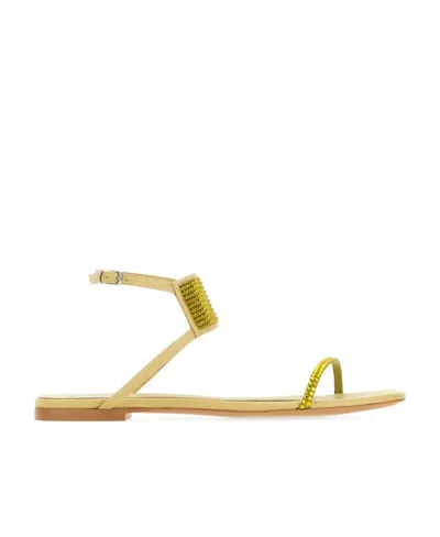 STELLA MCCARTNEY STELLA MCCARTNEY EMBELLISHED OPEN-TOE SANDALS