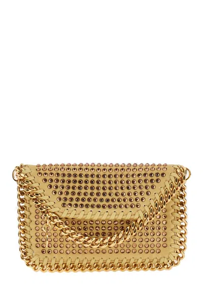 Stella Mccartney Embellished Polyester Falabella Card Holder In 2502