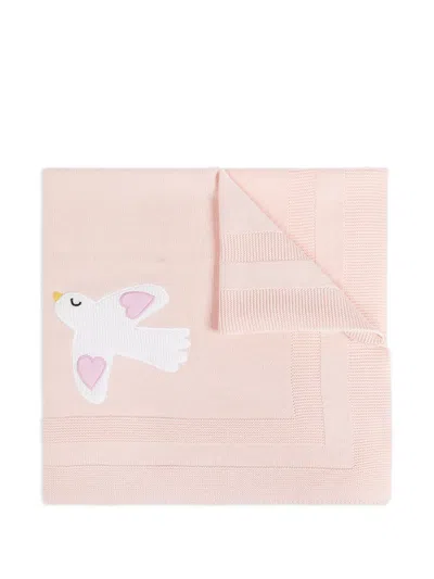 Stella Mccartney Embroidered Bird Blanket