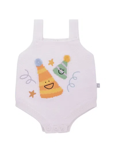 Stella Mccartney Babies' Embroidered Bodysuit In White