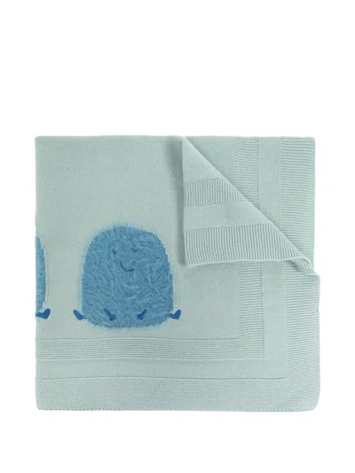 Stella Mccartney Embroidered Character Blanket