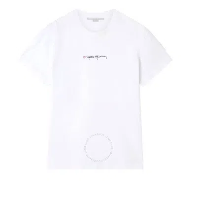 STELLA MCCARTNEY STELLA MCCARTNEY EMBROIDERED CREWNECK T-SHIRT