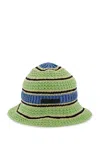 Stella Mccartney Crochet Knit Cotton Bucket Hat