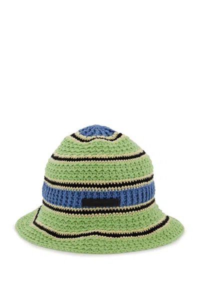 Stella Mccartney Embroidered Crochet Hat