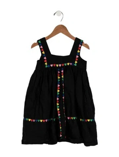 Pre-owned Stella Mccartney Babies' Embroidered Dress In Black