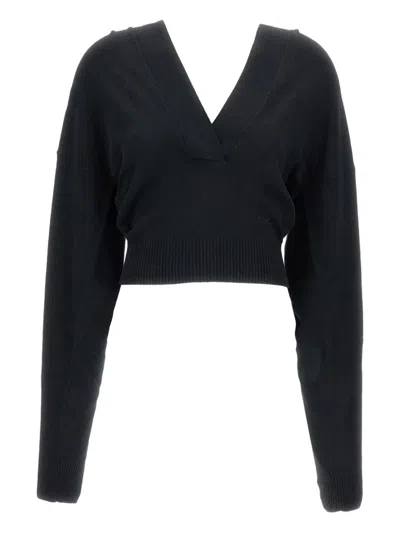 STELLA MCCARTNEY EMBROIDERED-LOGO SWEATER
