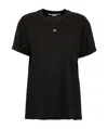 Stella Mccartney Embroidered Mini Star T-shirt In Negro