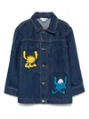 Stella Mccartney Embroidered-motif Denim Jacket