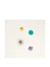Stella Mccartney Embroidered-planets Organic-cotton Blanket In Neutral