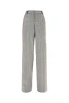 Stella Mccartney Embroidered Stretch Wool Pants In Multi