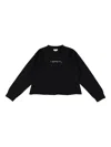 Stella Mccartney Kid - Heart Logo Sweatshirt In Black