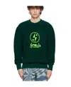 Stella Mccartney Embroidered Textured Jumper In Black