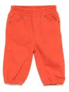 Stella Mccartney Embroidered Track Pants In Red