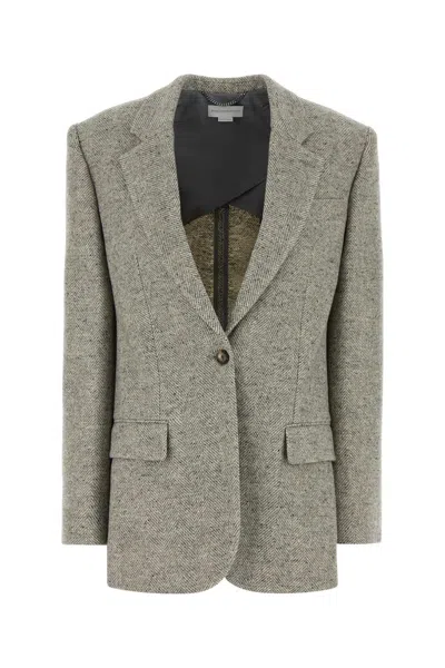 Stella Mccartney Embroidered Wool Blend Blazer