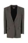 Stella Mccartney Embroidered Wool Oversize Blazer