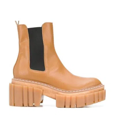 Stella Mccartney Emilie Ankle Boots In Animal Print