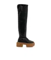 Stella Mccartney Emilie Over-the-knee Boots In Black