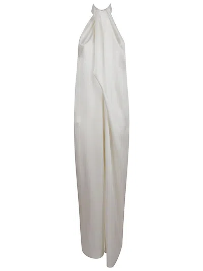 Stella Mccartney Envers Satin Halterneck Jumpsuit