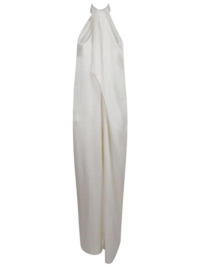 Stella Mccartney Envers Satin Halterneck Jumpsuit