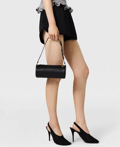 Stella Mccartney Envers Satin Tailored Shorts In Black