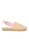 Stella Mccartney Embroidered Insect Espadrilles In Multicolor