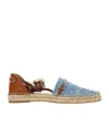Stella Mccartney Espadrille Flats In Blue