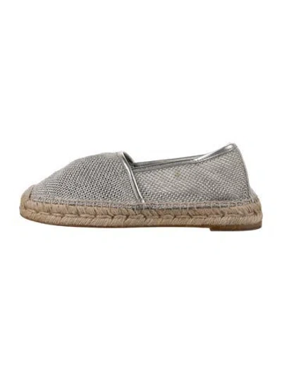 Pre-owned Stella Mccartney Espadrilles In Silver
