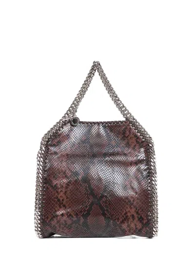 Stella Mccartney Espresso Falabella Mini Tote Bag In Brown