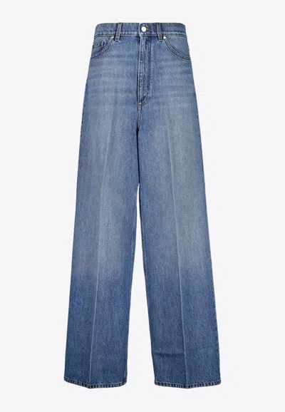 STELLA MCCARTNEY ESSENTIAL WIDE-LEG JEANS