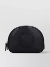 STELLA MCCARTNEY ETHICAL LOGO-PERFORATED MAKEUP POUCH