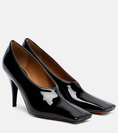 Stella Mccartney Eve Faux Leather Pumps In Black