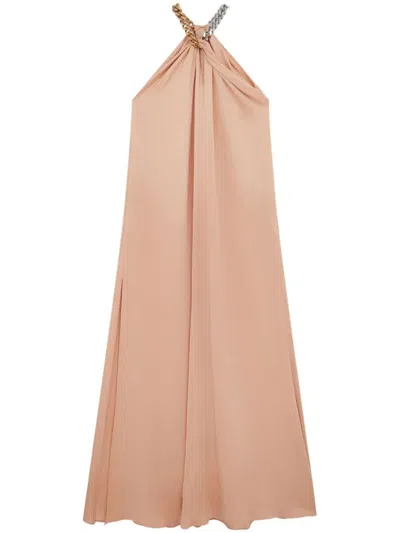 STELLA MCCARTNEY STELLA MCCARTNEY EVENING DRESS WITH CHAIN DETAIL