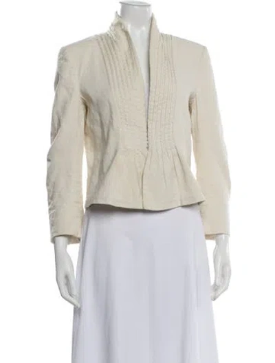 Pre-owned Stella Mccartney Evening Jacket In White